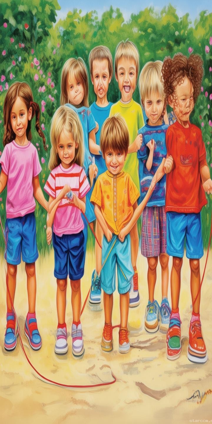 幼兒園放假，跳繩學習難題破解指南，輕松掌握技巧