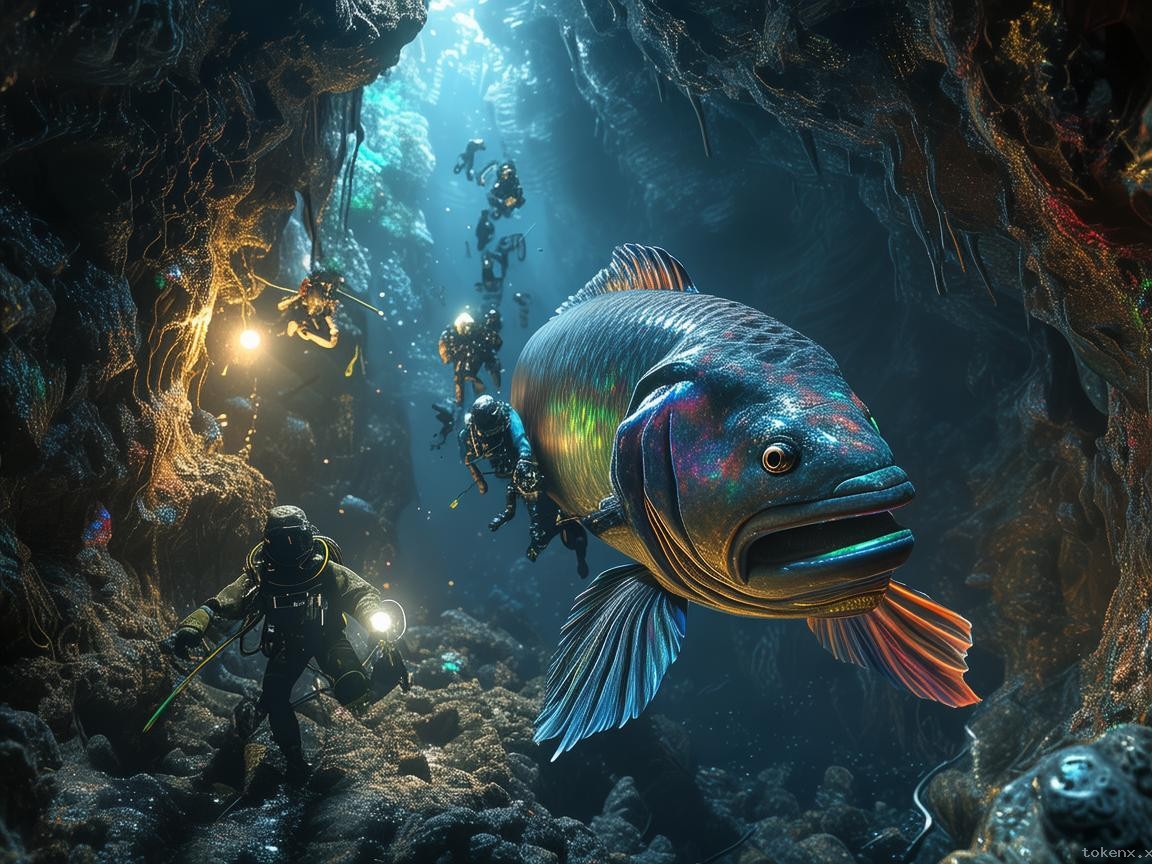 為追巨型鯰魚被困洞穴深處，如何高效安全施救？