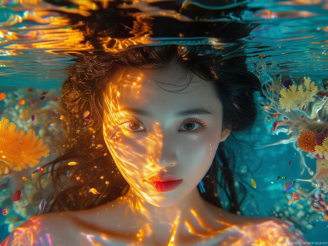 **鞠婧祎水下顏值驚艷，我如何拍出絕美水下照**