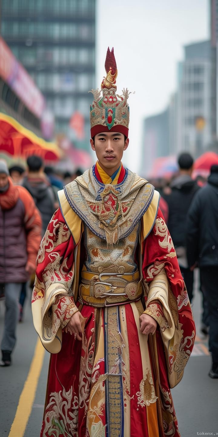 小伙Cos秦始皇參加長春馬拉松，或將引領個性化參賽新風尚？