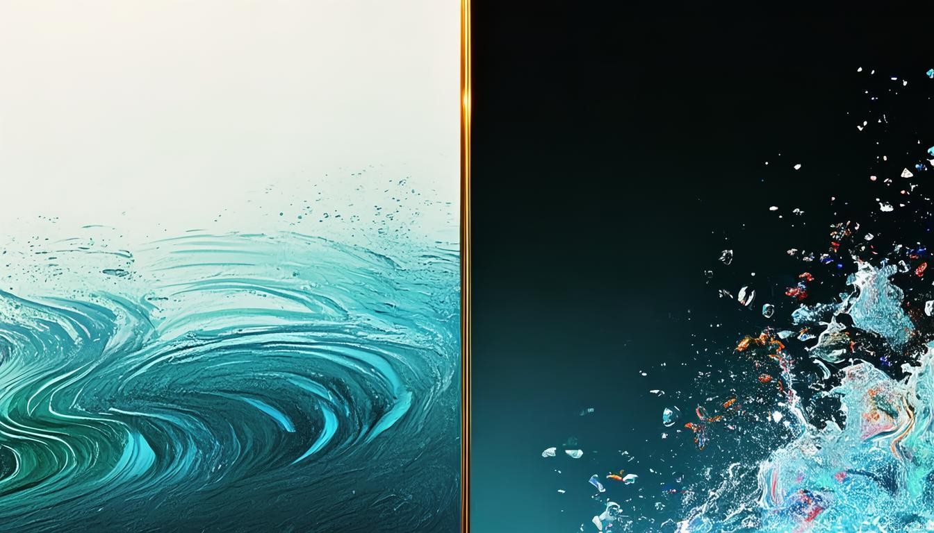 傳統畫水紋VS新型畫水偷懶法：效率與效果的雙重對比