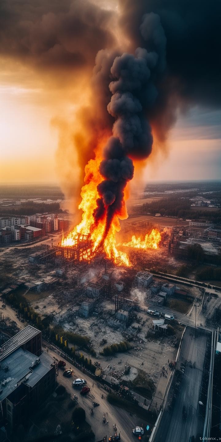 **航拍視角下的危機啟示：山東化工廠爆炸與創新的應急響應策略?**