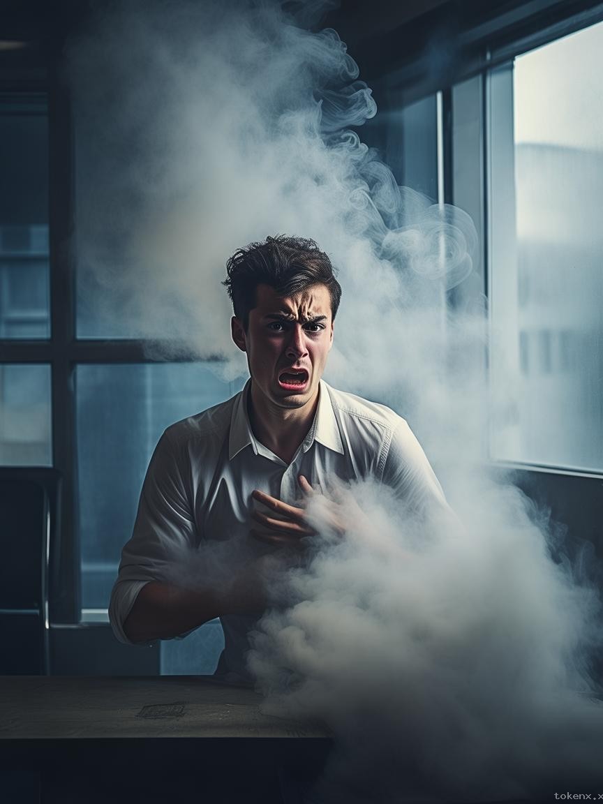 小伙辦公室二手煙中掙扎，疑患肺癌的警醒之路