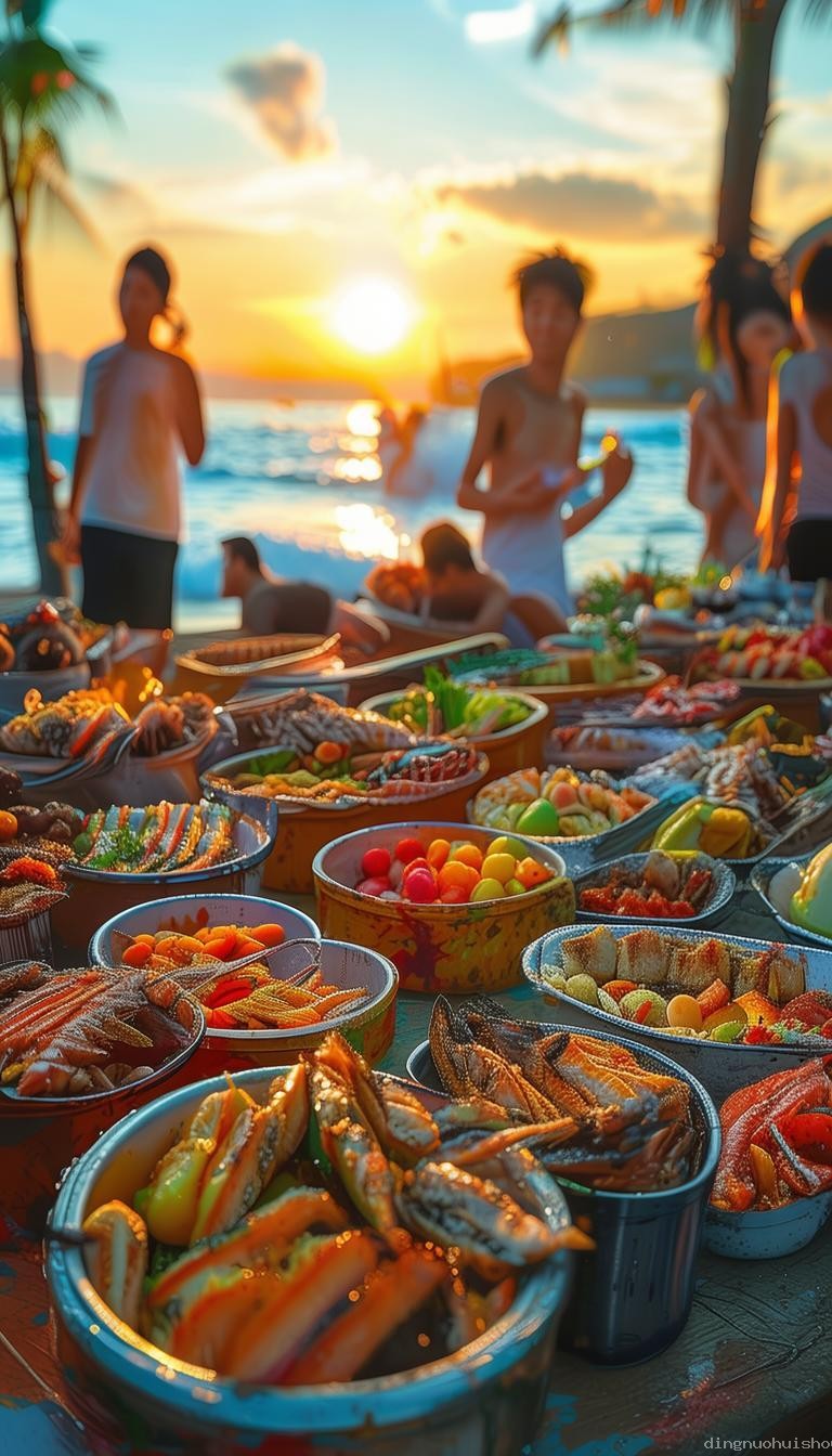 海邊熟食消費新趨勢：小宇海邊也吃上熟食了