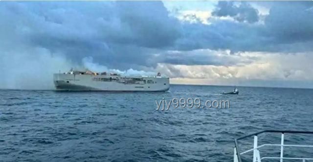 載3000輛汽車輪船太平洋起火，含800輛電動汽車事故深度分析
