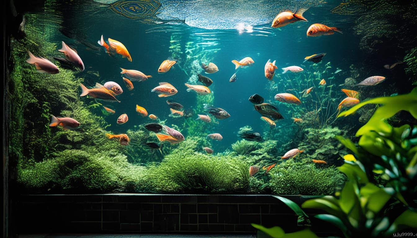 北京地下室大魚池探秘，城市中的水下奇觀