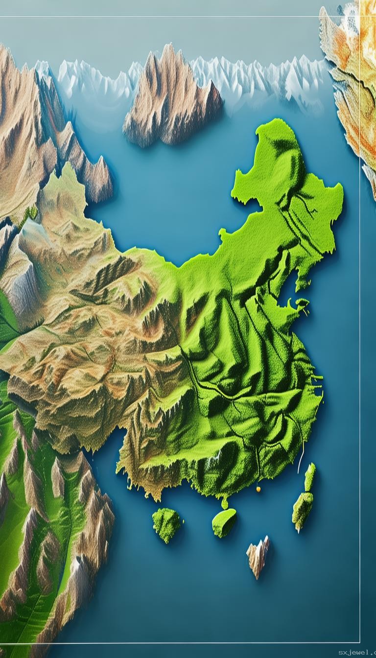 中國山地與全球坡度地圖對比解析