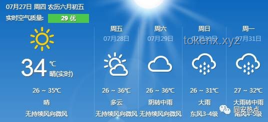 今年第一期高溫中暑預(yù)報發(fā)布，防暑降溫不可少