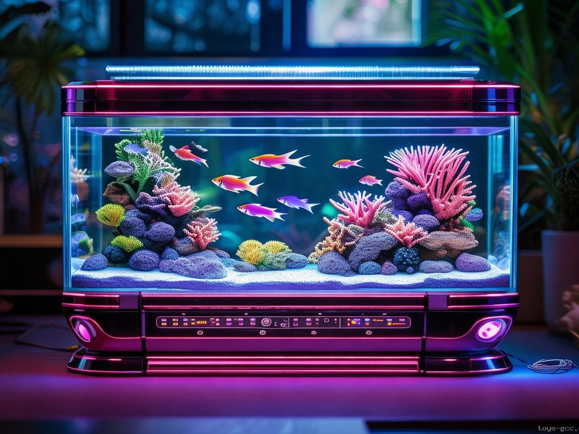 手工耿賽博養(yǎng)魚神器，打造智能水族新體驗???