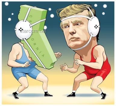 加州州長(zhǎng)力挺民心：不屈服于特朗普的勇氣之旅