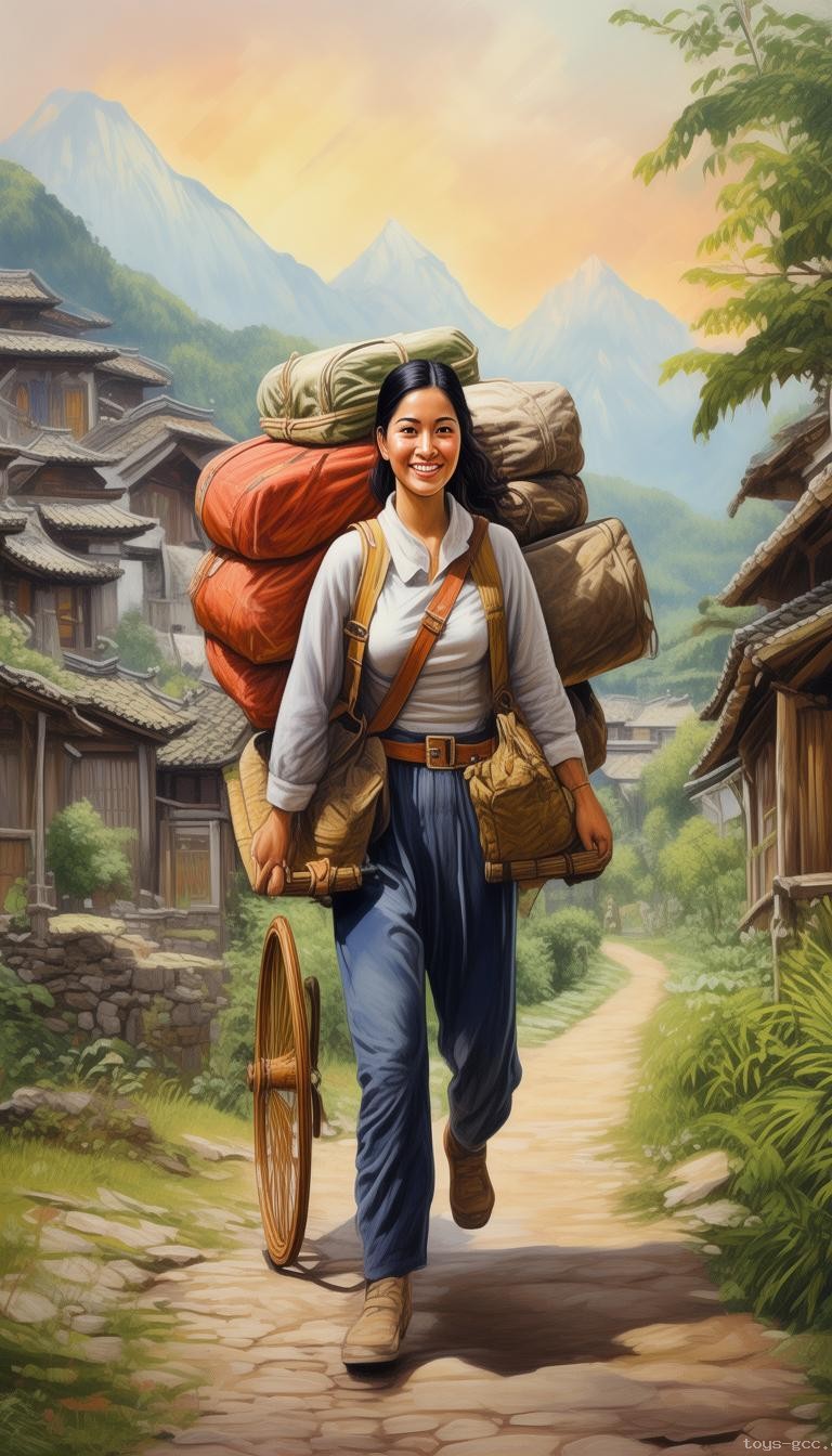 如何看待廣西女生高考后扁擔(dān)挑行李回家的行為？