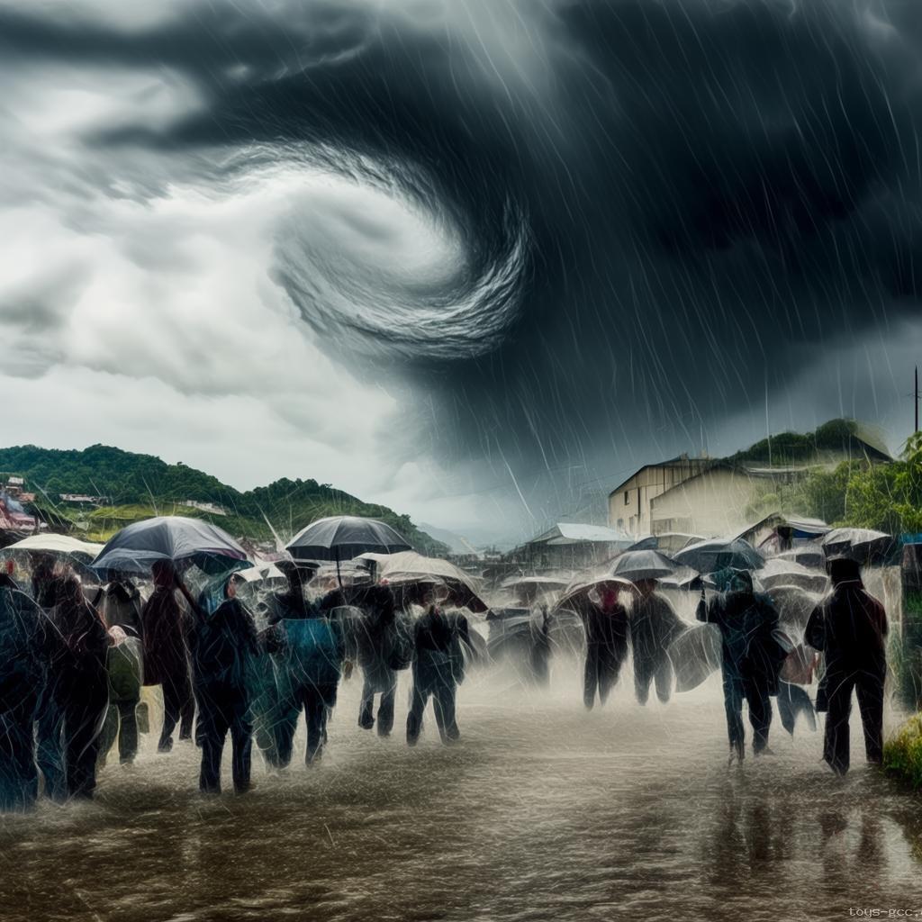 臺風(fēng)蝴蝶登陸海南東方的親歷記??,家園守護(hù)戰(zhàn)