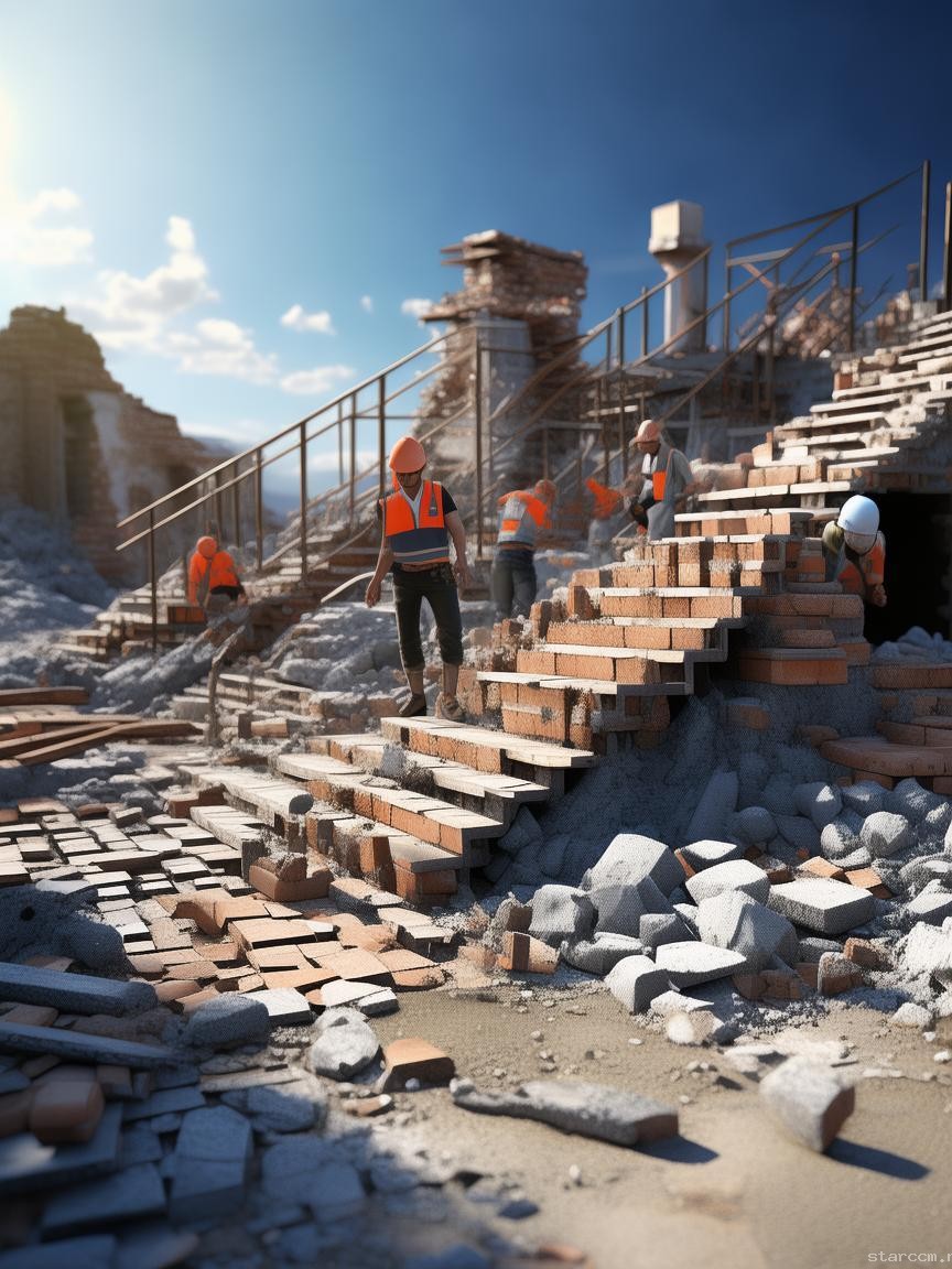 廢墟重建中的樓梯修復與水泥采購策略案例研究