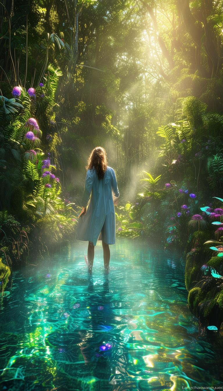 仙草奇遇：誤入仙女洗腳池的科學幻想與植物奧秘