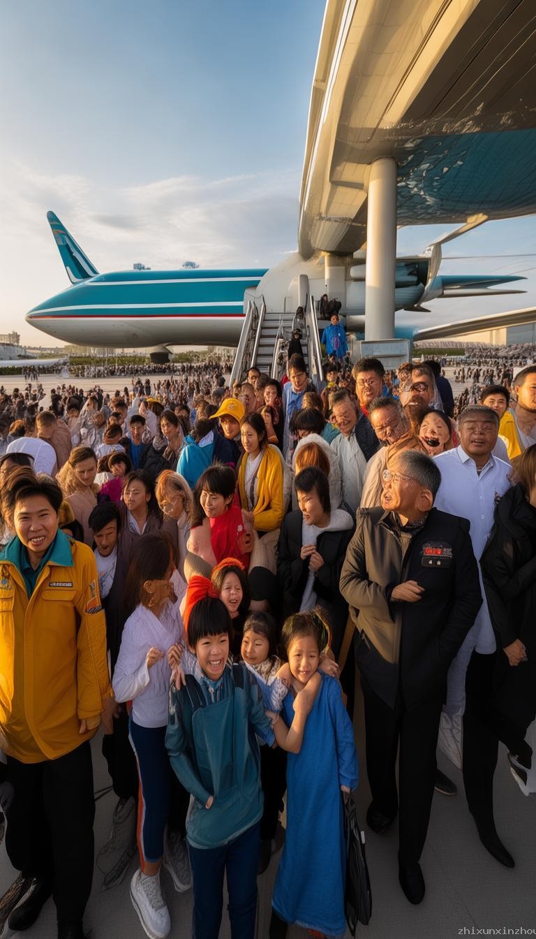 接返伊撤離中國公民臨時航班抵京：歸途的溫暖與堅韌