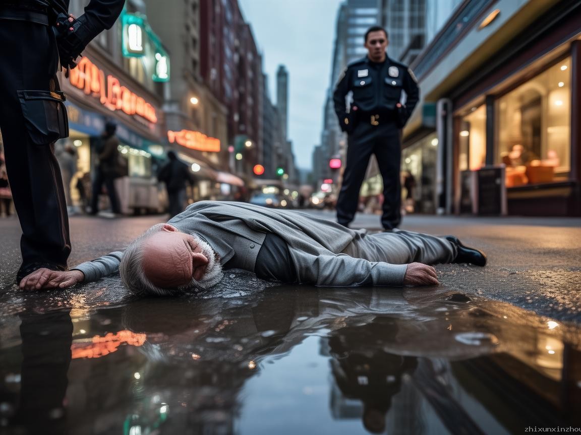 老人積水中倒地民警未攙扶被免職案例研究