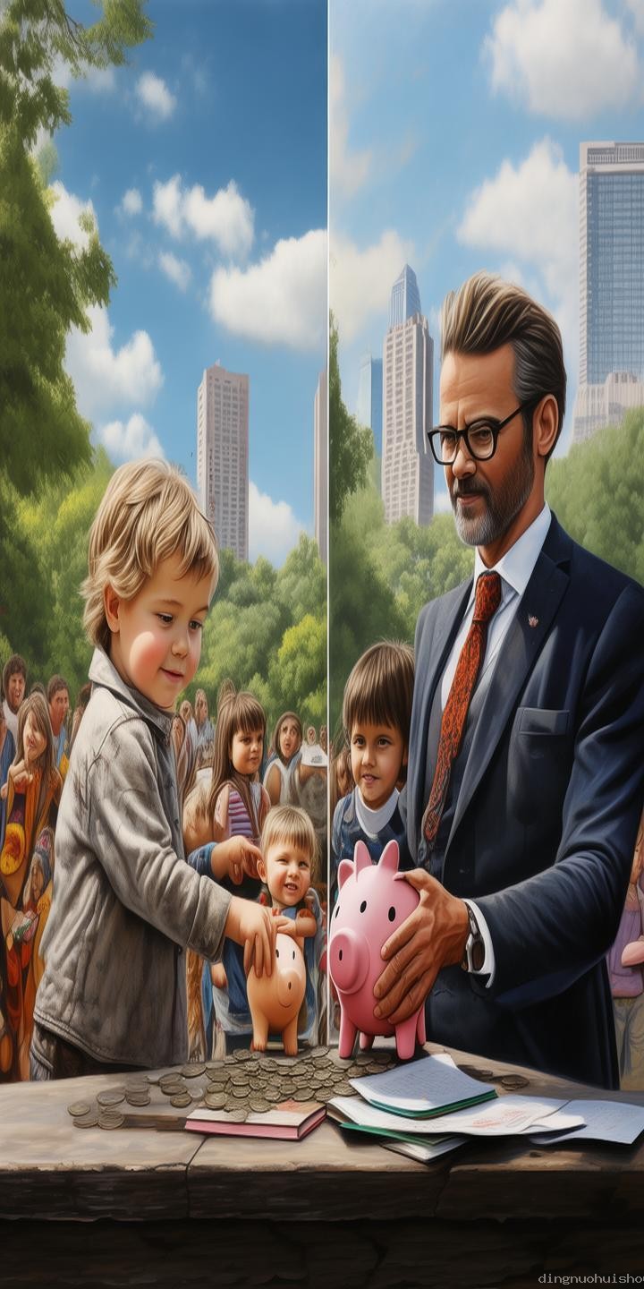孩子節儉與父親慷慨：家庭價值觀與社會貢獻的對比