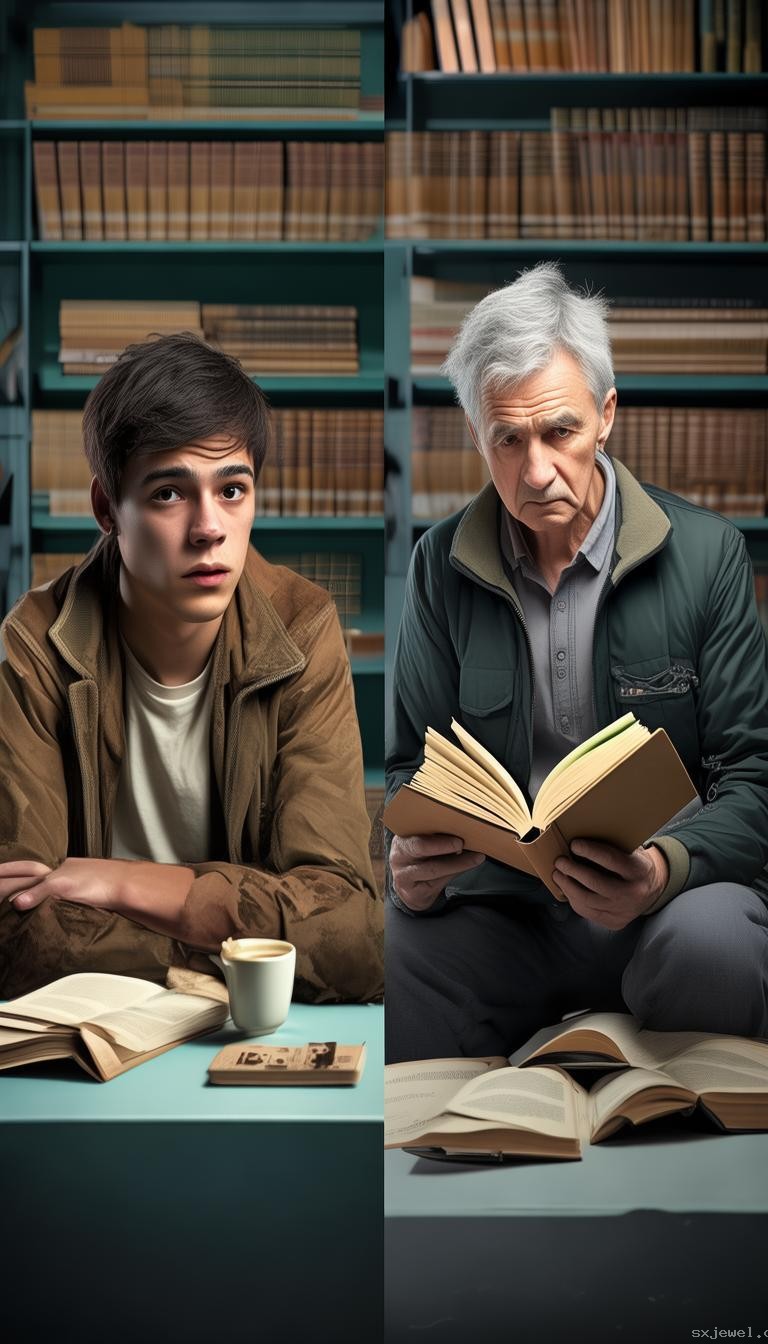 讀書態度對比：消極與堅韌——以“你不想讀書？”與“有的人跪著都想把書讀完！”為例