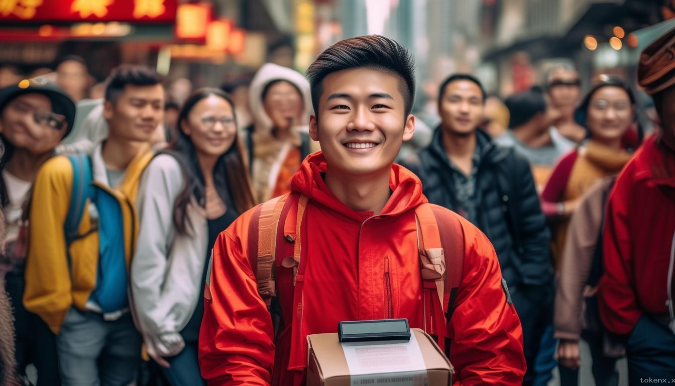 外賣小哥：跨文化使者，征服外國游客的創新之旅