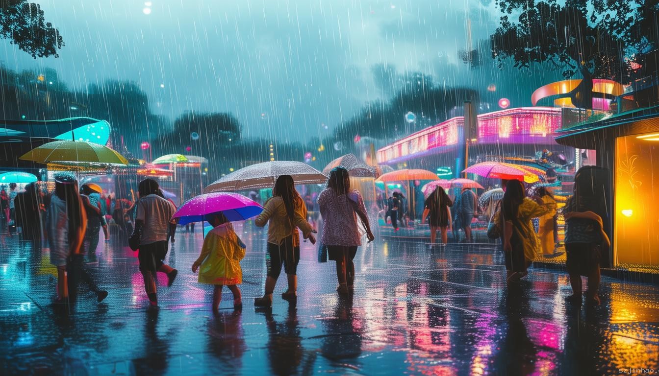 雨天閉園新趨勢：智慧運營與游客體驗雙重升級