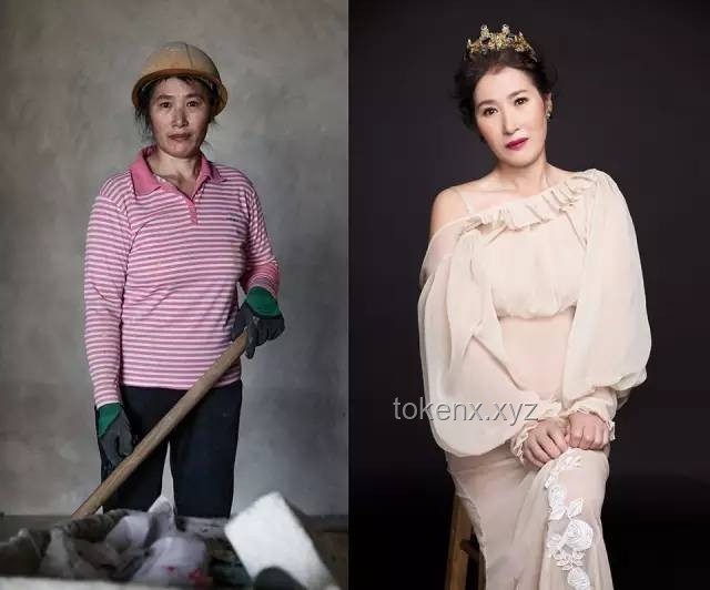 保潔阿姨的創意裝扮：廁所標識的裙裝革命