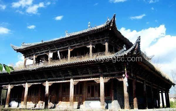 中國現存宏偉古建筑對比分析