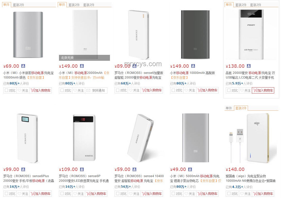 主流充電寶品牌性能與性價比對比分析