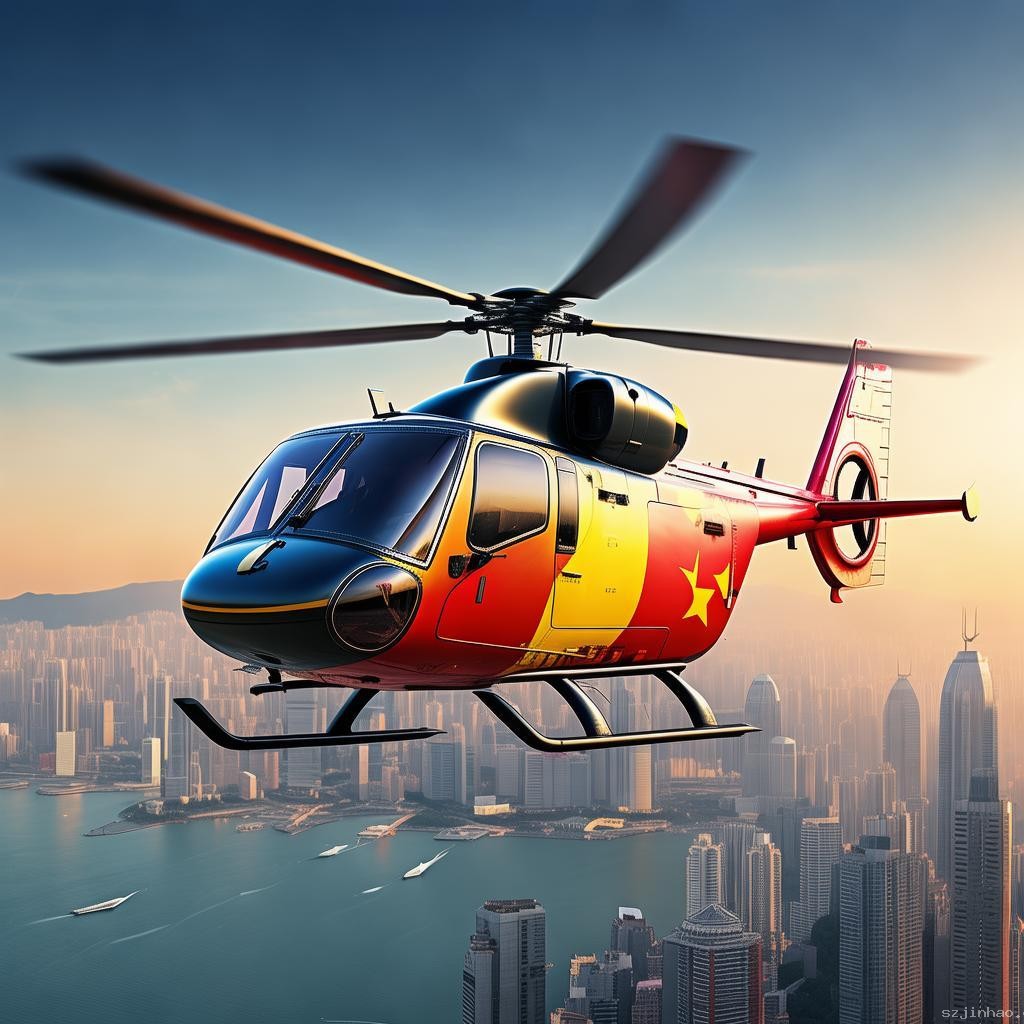 直升機懸掛國旗飛越香港：航空文化與愛國情感融合新趨勢