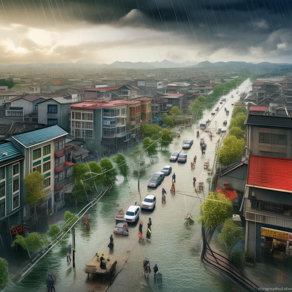 城市內澇解決方案：以湖北咸豐暴雨為例
