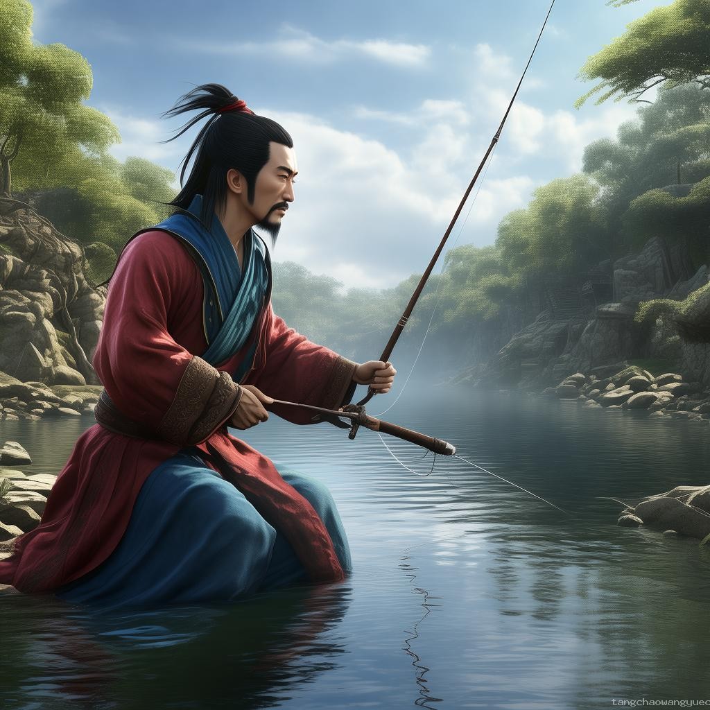 孫權(quán)英雄CG《釣》引領(lǐng)游戲文化新潮流