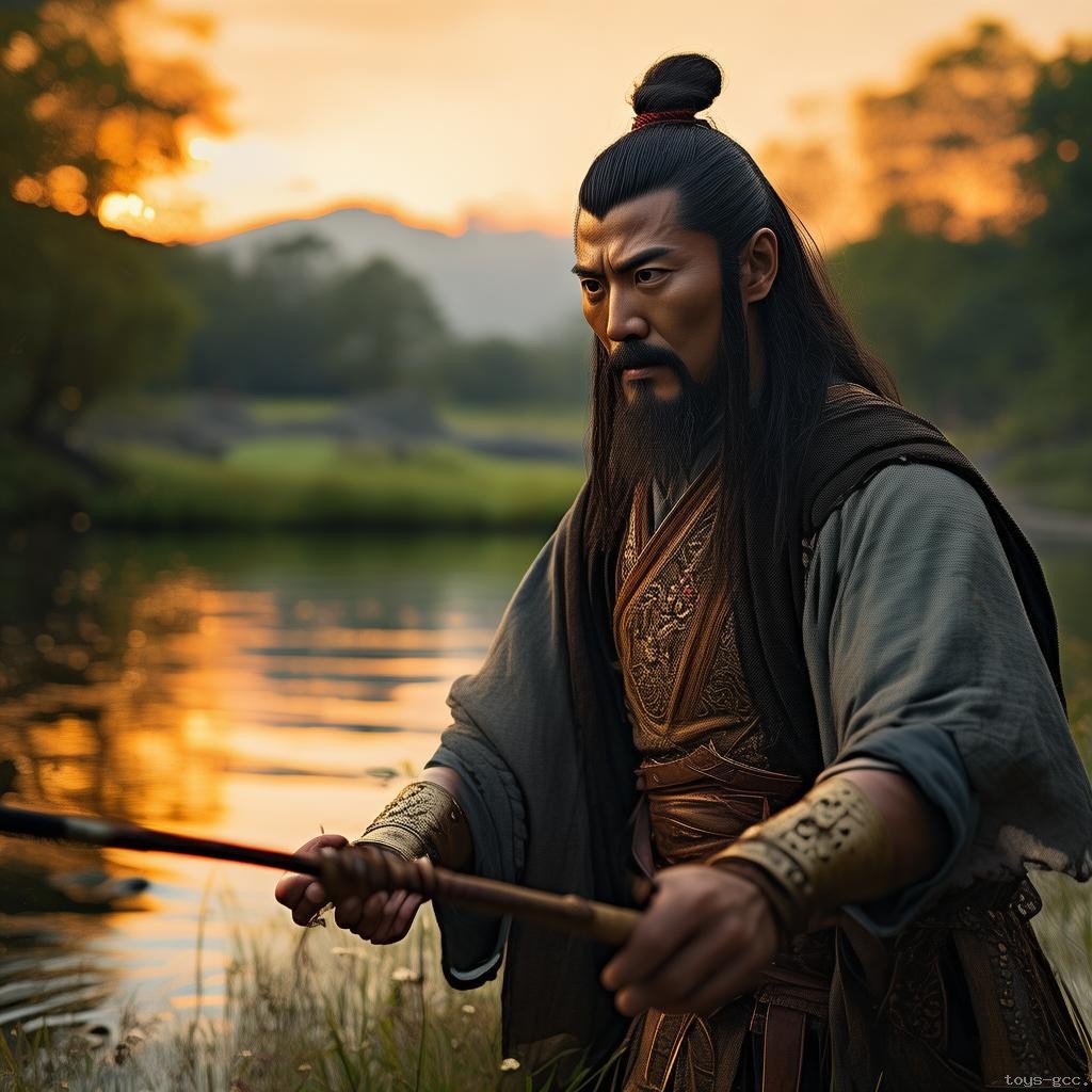 孫權(quán)英雄CG釣：跨界創(chuàng)意，重塑歷史新視界