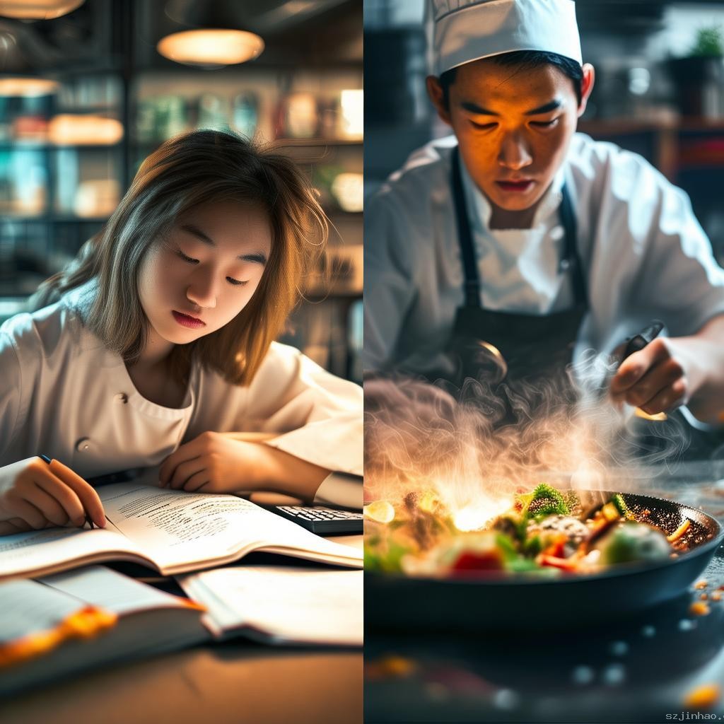 中考高分與職高烹飪：教育路徑對比分析