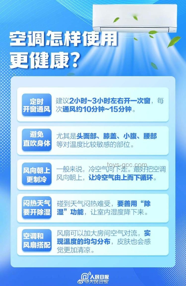 醫生提醒：高溫天如何科學使用空調保健康
