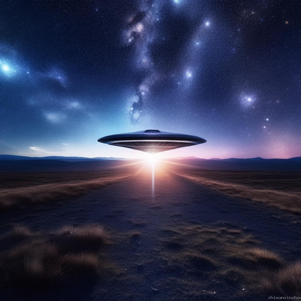 新疆夜空奇遇：目擊不明飛行物的震撼瞬間?UFO, 神秘, 探索, 震撼體驗, 星空遐想