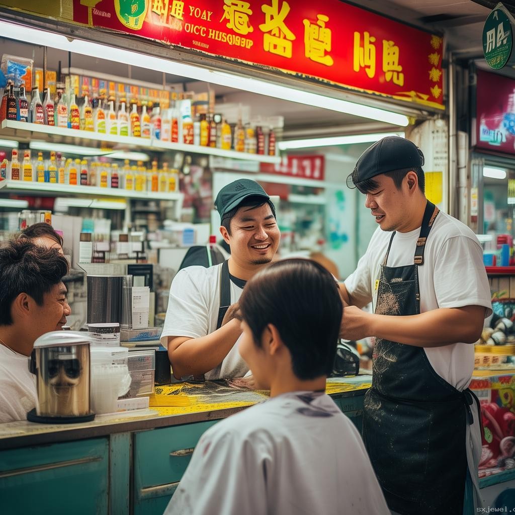 10元快剪店理發師月入2萬的秘密???♂???