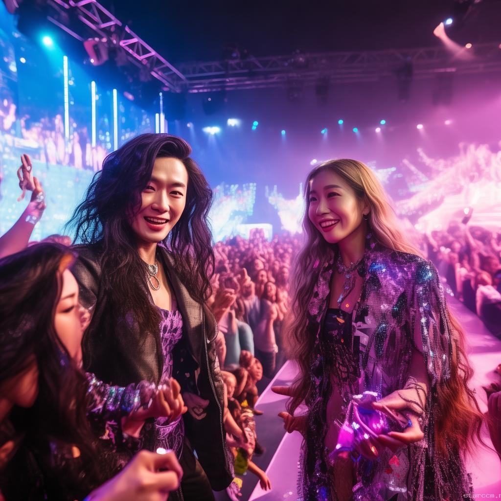 BLACKPINK演唱會上的跨界奇遇：鄧超孫儷家庭的靈感碰撞