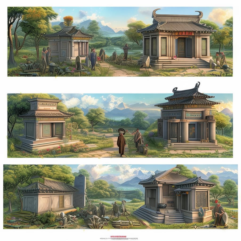 混子哥邊畫(huà)邊講：全面解析墳?zāi)埂②！L、陵的區(qū)別與實(shí)用知識(shí)