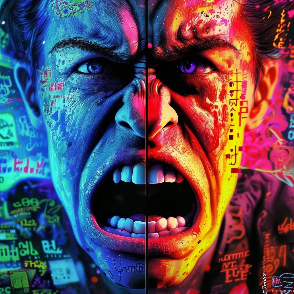 “壞damn！！！”情緒表達與網絡流行語對比分析