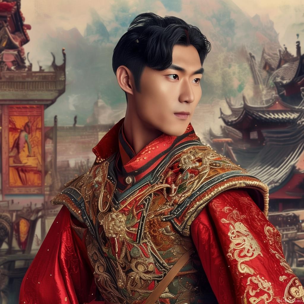 丁禹兮cos孫權：跨界挑戰，演繹歷史新風尚??
