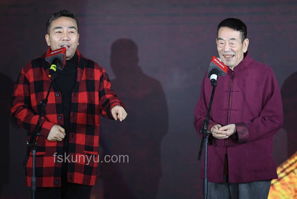 楊少華為相聲大師馬三立捧哏的相聲藝術