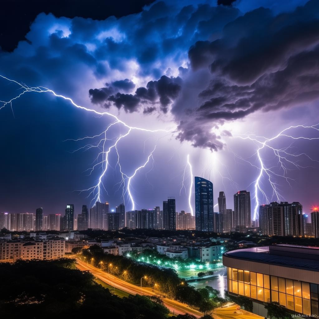 氣象臺揭秘：深圳3小時閃電1206次的震撼之夜
