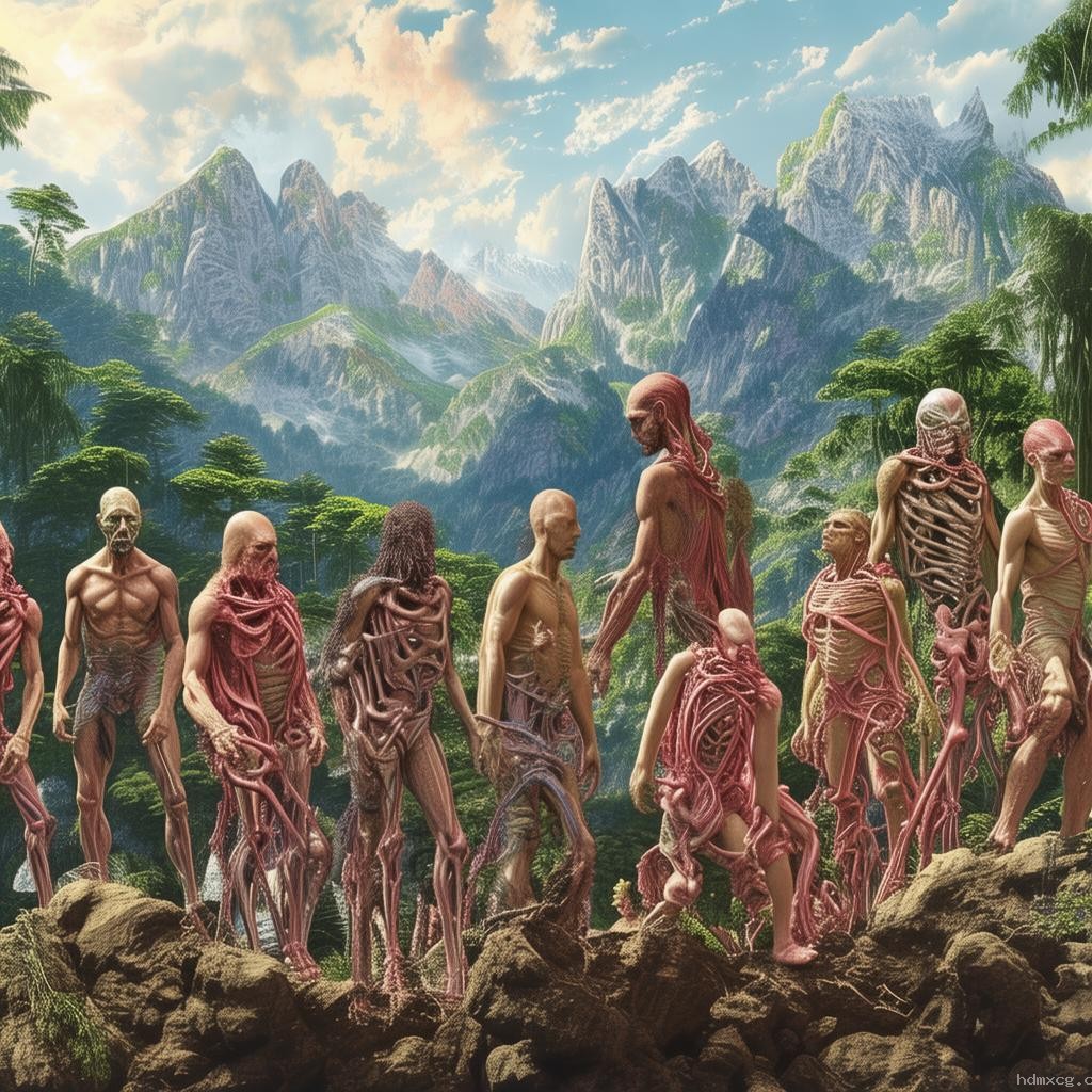 人類進化趨勢預測：肉包骨狀態的形成與未來影響
