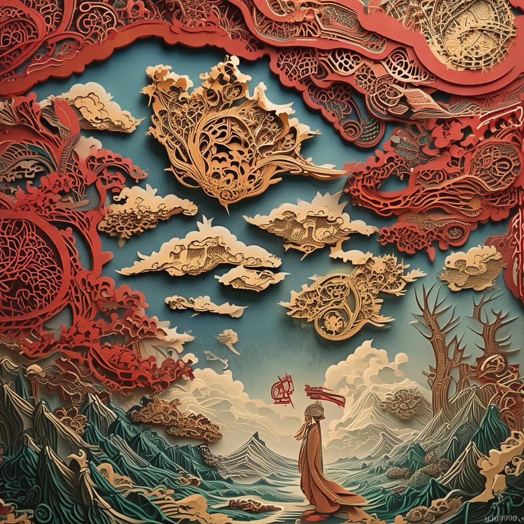 刻紙版十日終焉齊夏：藝術與小說的奇妙融合