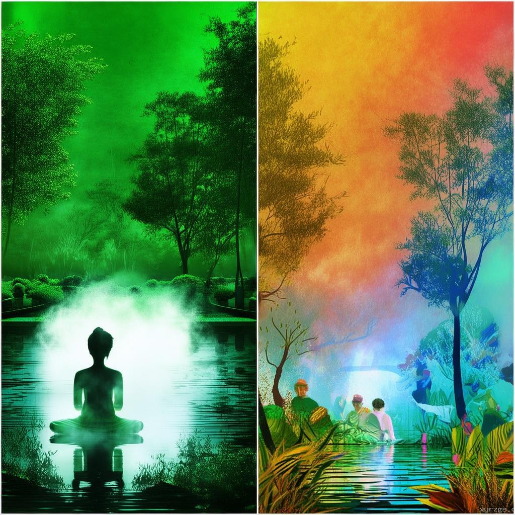 養心境界對比：不語與多言